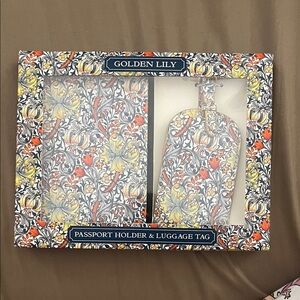 Passport Holder & Luggage Tag Set - Multicolor